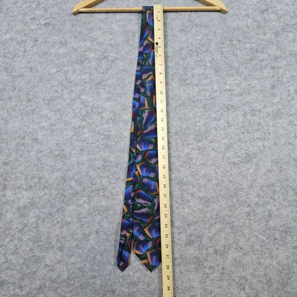 Jerry J Garcia Silk Neck Tie COLORFUL Abstract 57x4 Inches Grateful Dead Classic